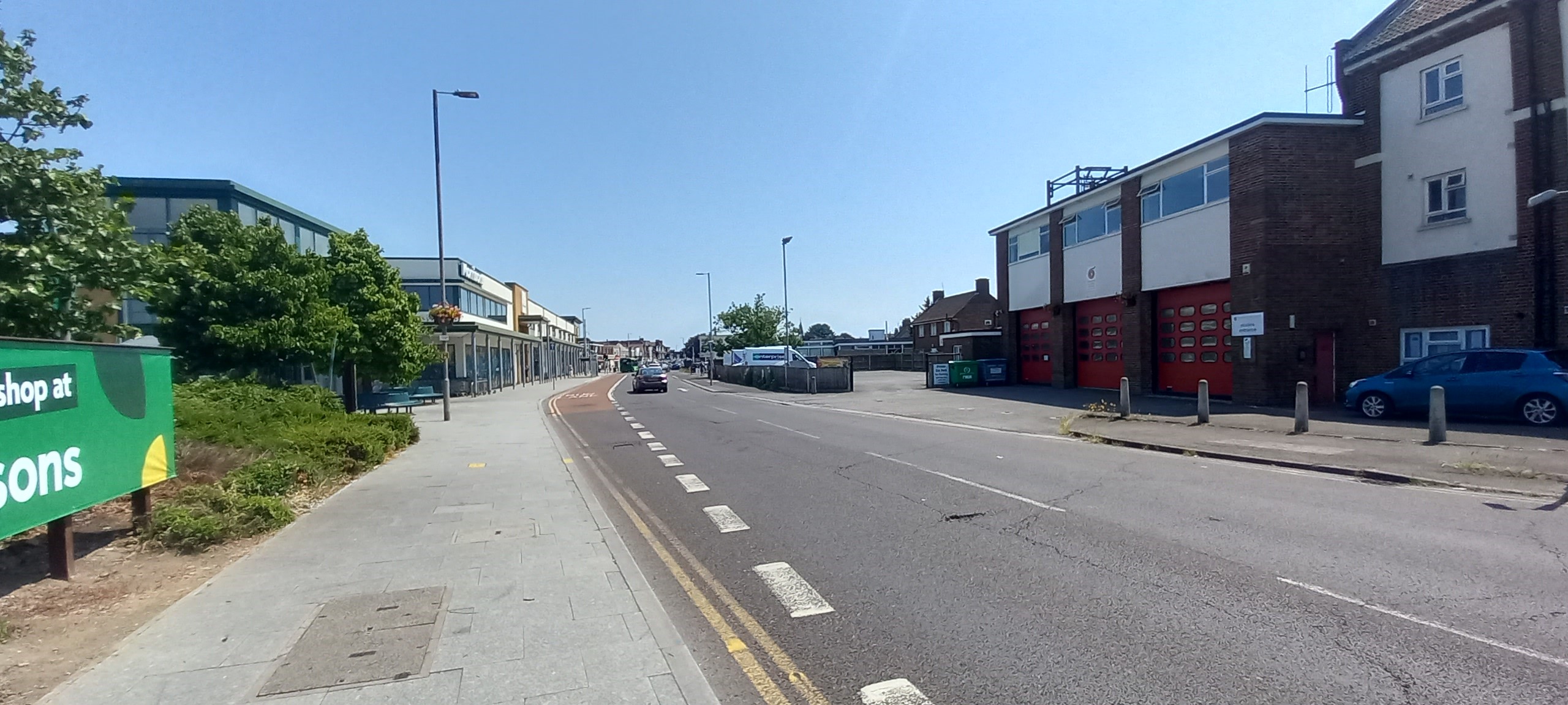 A13 London Road Hadleigh road surface improvements Essex County Council
